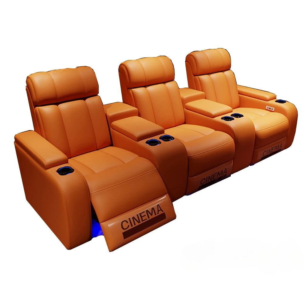 Home Cinema Chairs - Kursi Bioskop Elektrik Mewah dengan Tempat
