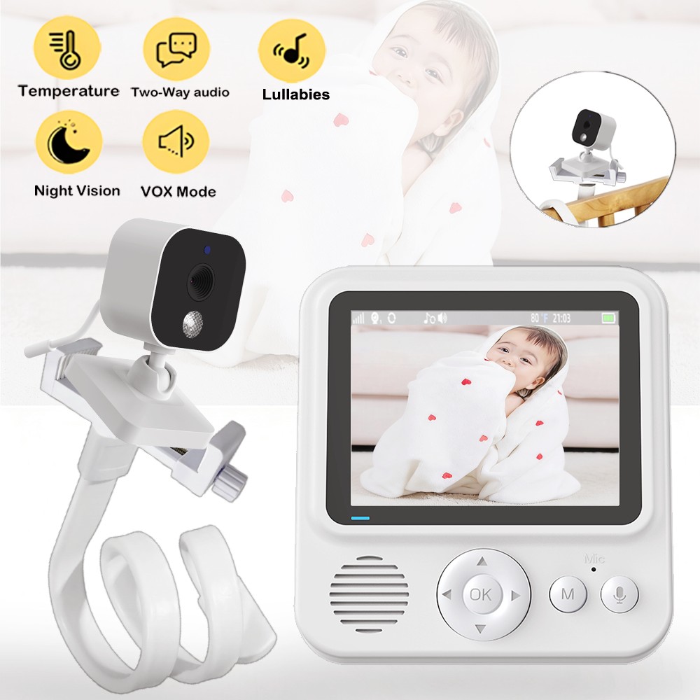 Home Cinema Wireless - Monitor Bayi Video Nirkabel 2,8 Inci,