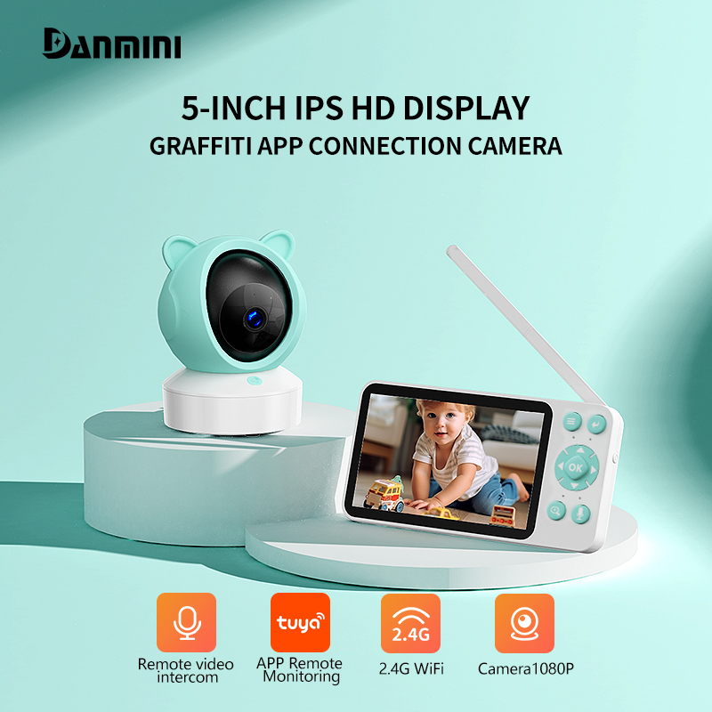 Home Cinema Wireless - Danmini TUYA Monitor Bayi Kontrol Aplikasi