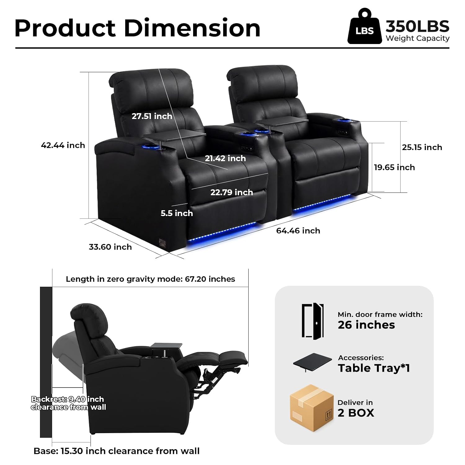 Kursi Recliner untuk Ruang Hib - Home Cinema Chairs ulasan dan harga