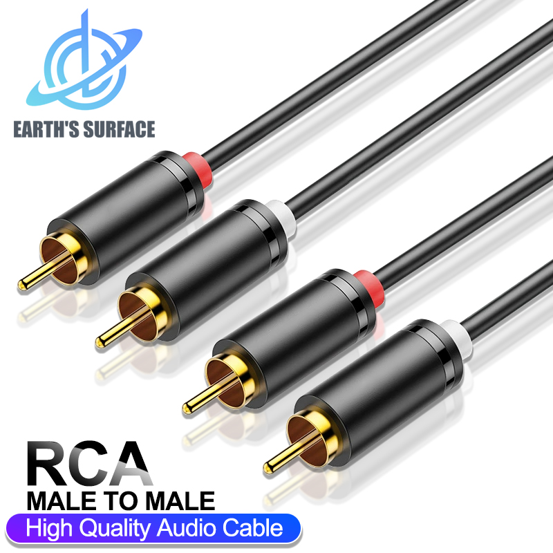 Kabel RCA Stereo HIFI 2RCA Ke  - Home Cinema Tv ulasan dan harga